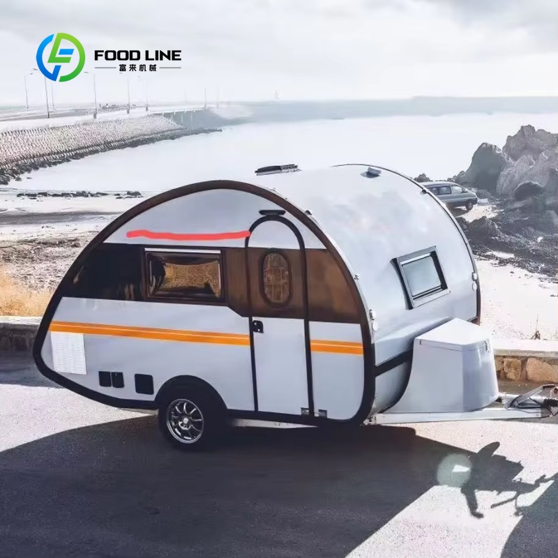 Outdoor Camping Trailer - รถพ่วงแคมป์ปิ้งแบบพับเก็บได้ขนาดเล็กสำหรับเดินทางท่องเที่ยวกลางแจ้ง รุ่นสั่งทำพิเศษจากโรงงาน ขายดี