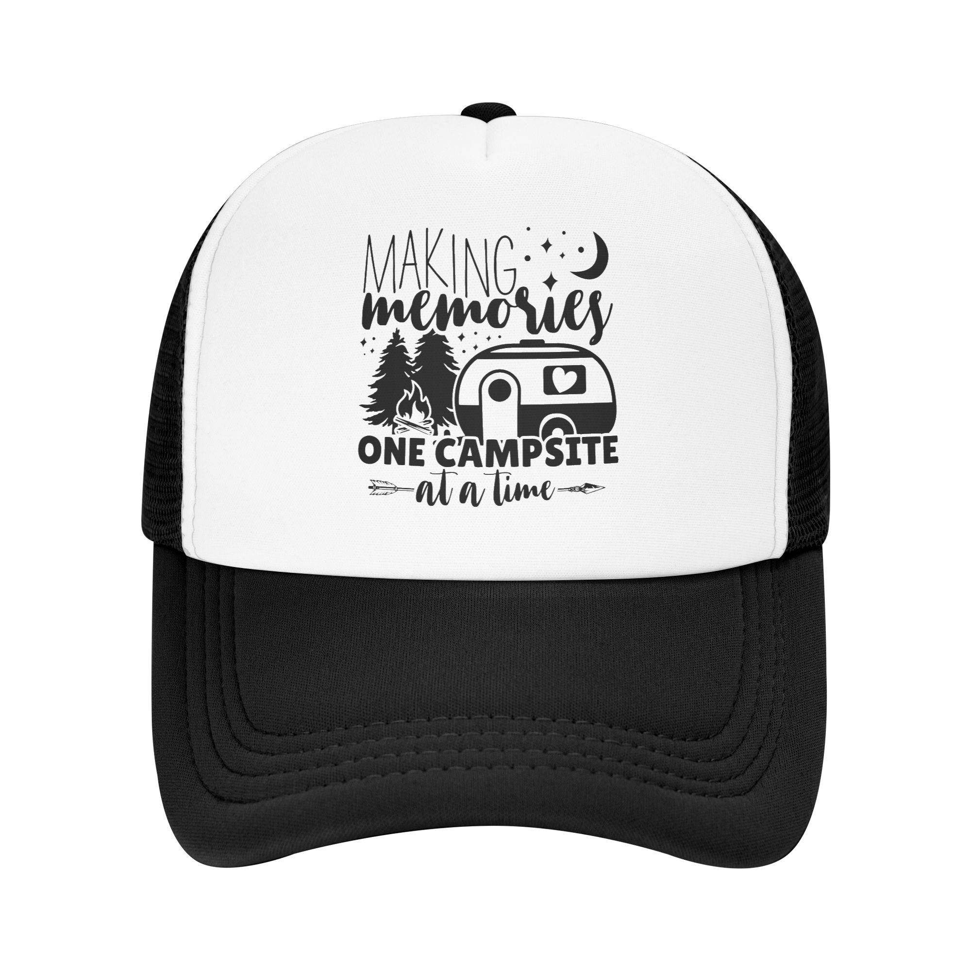 Outdoor Camping Hat - หมวกแก๊ปทรงคลาสสิคสำหรับผู้ชายและผู้หญิง แบบปรับได้ เหมาะสำหรับการตั้งแคมป์และการผจญภัย ป้องกันแสงแดด