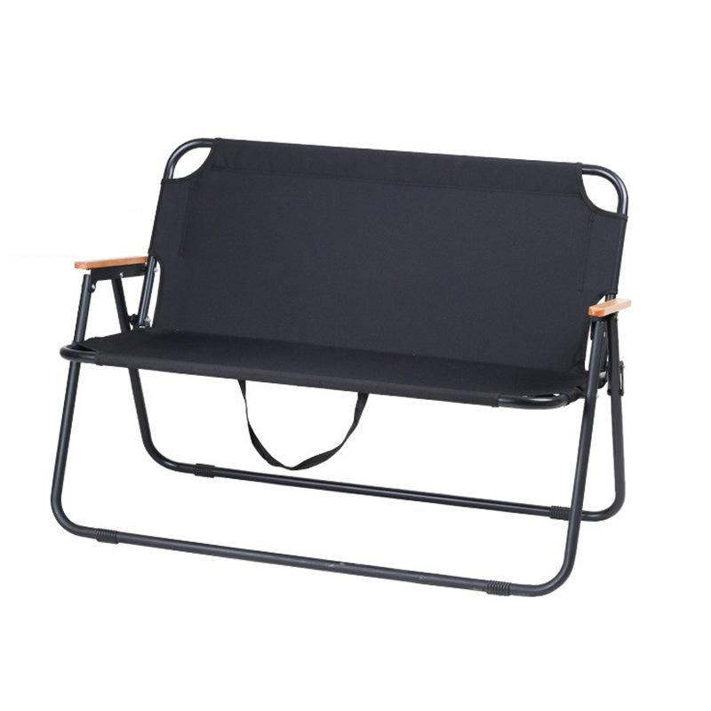 Outdoor Camping Folding Chairs - เก้าอี้พับได้แบบพกพาสำหรับตั้งแคมป์กลางแจ้ง ตกปลา ปิกนิก ชายหาด น้ำหนักเบา โครงเหล็ก