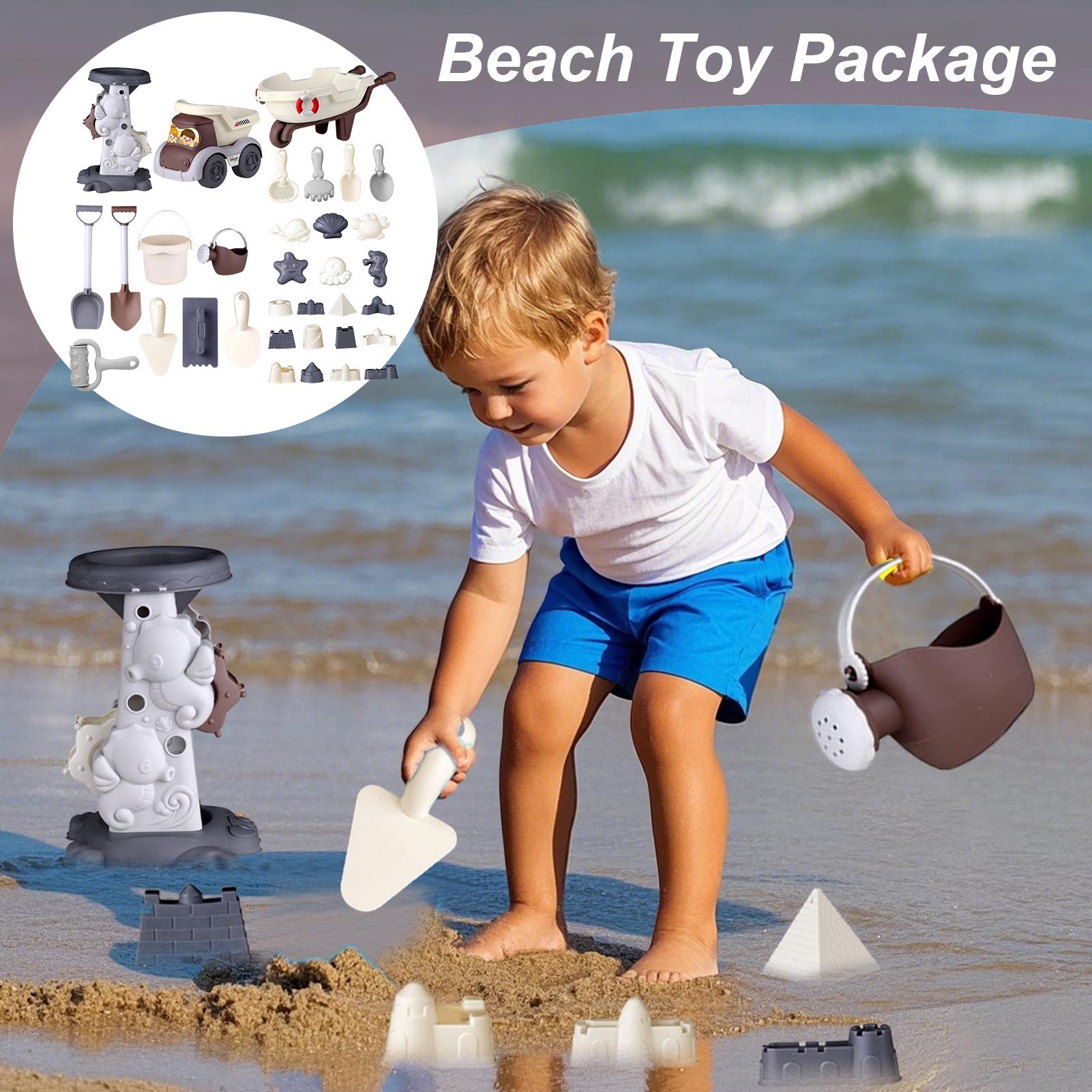 Outdoor Camping Activities For Kids - ของเล่นทรายสําหรับเดินทางชายหาด ของเล่นทราย เกมขุดสําหรับเด็กอายุ 3 กิจกรรมกลางแจ้ง ชายหาด