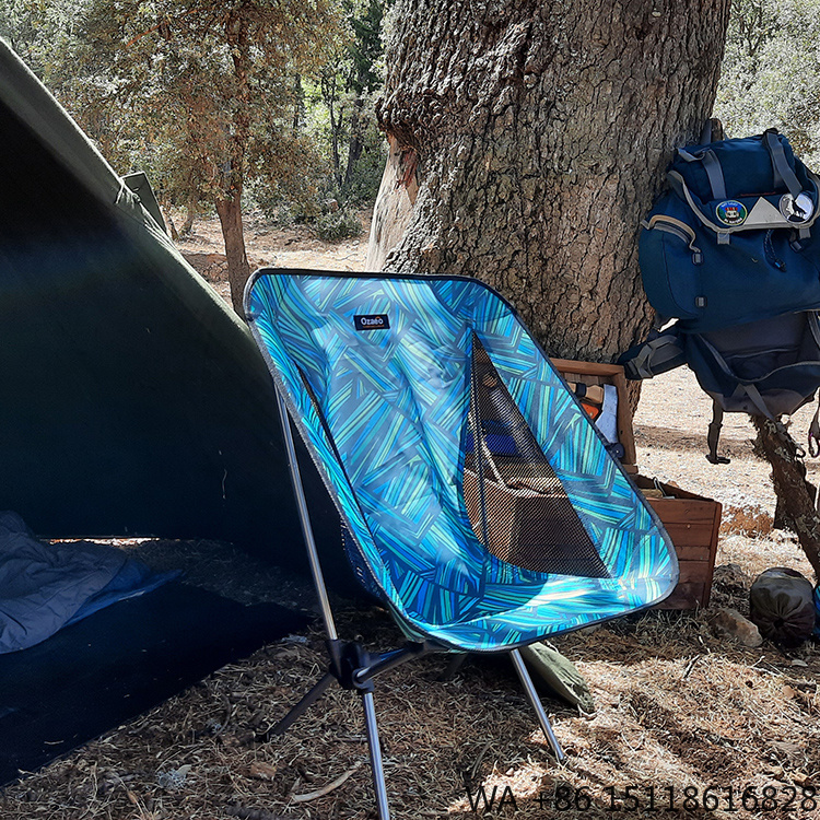 Outdoor Camping Folding Chairs - เก้าอี้พับพกพาสำหรับตั้งแคมป์ น้ำหนักเบา เก้าอี้ทรงพระจันทร์ เก้าอี้ตกปลาสำหรับกิจกรรมกลางแจ้ง จากผู้ผลิต