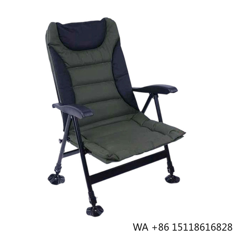 Outdoor Camping Folding Chairs - เก้าอี้พับได้แบบพกพา ปรับได้ 5 ระดับ ขนาด 58*38/88