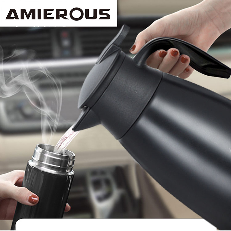 Kitchen Outdoor Camping - กาต้มน้ำพกพาในรถยนต์ Arier ขนาด 800 มล. พร้อมหูจับ