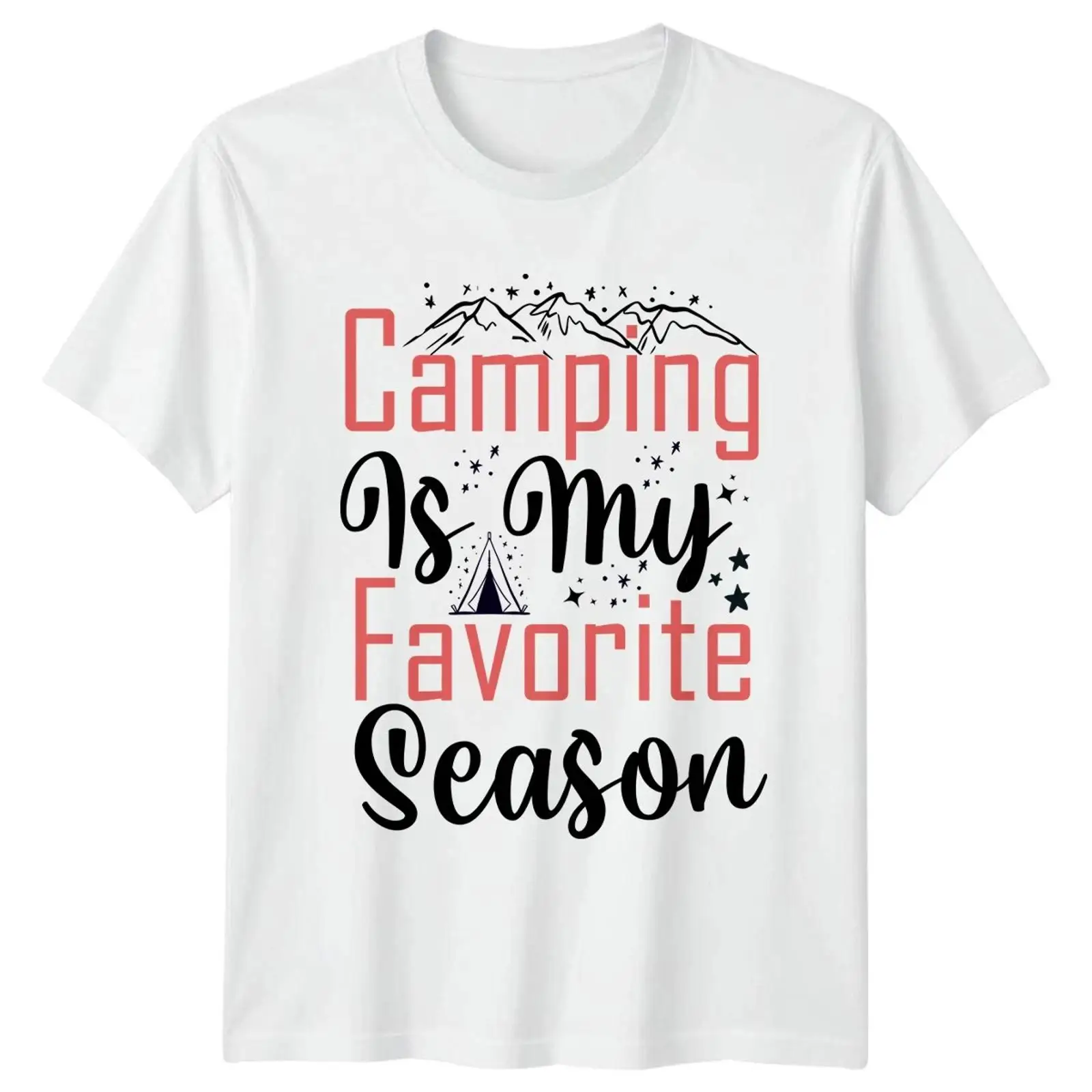 Outdoor Und Camping - เสื้อยืดลาย 