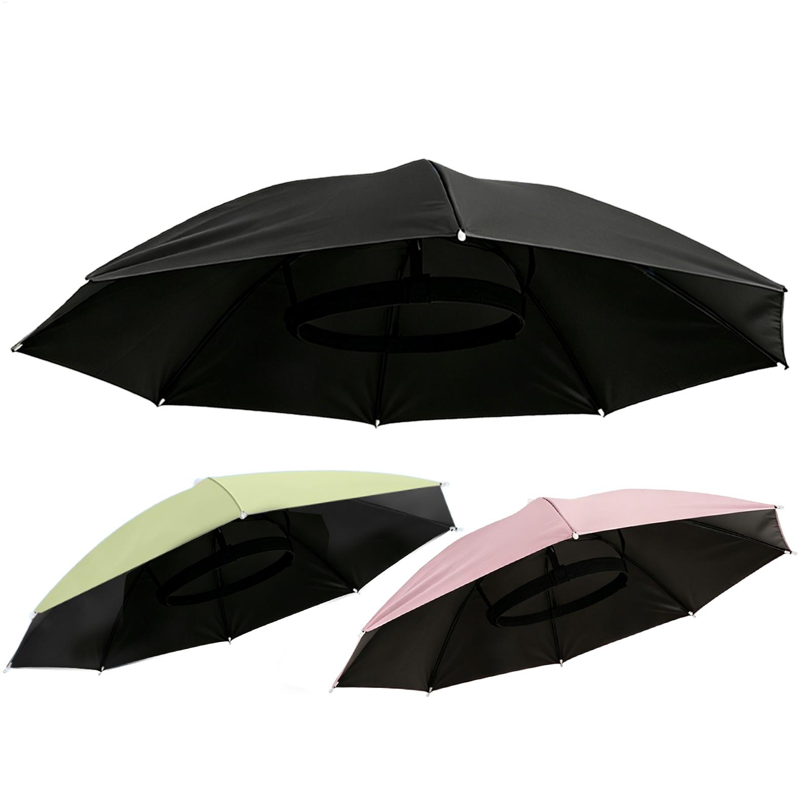 Outdoor Camping Hat - หมวกพับได้แบบกันน้ำ หมวกคลุมศีรษะแบบแฮนด์ฟรี ปรับได้ หมวกกันแดดสำหรับผู้หญิงผู้ชาย สำหรับกิจกรรมกลางแจ้ง ชายหาด