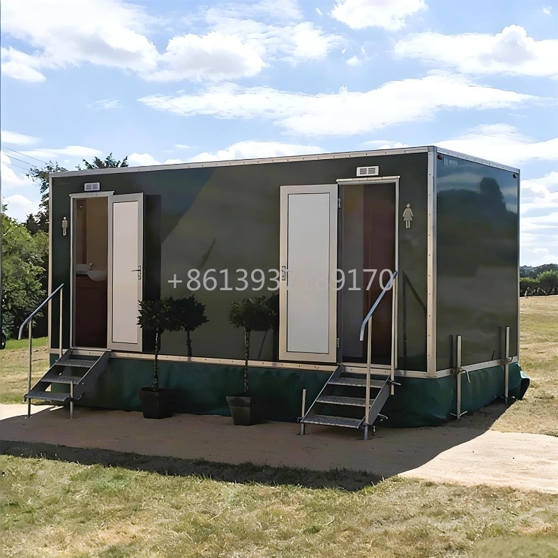 รถพ่วงห้องน้ำเคลื่อนที่พร้อมอ่ - Outdoor Camping Trailer บทวิจารณ์และราคา