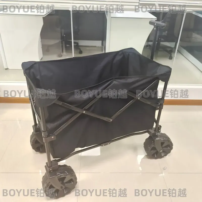 รถเข็นพับได้แบบพกพาสำหรับการเด - Outdoor Camping Trailer บทวิจารณ์และราคา