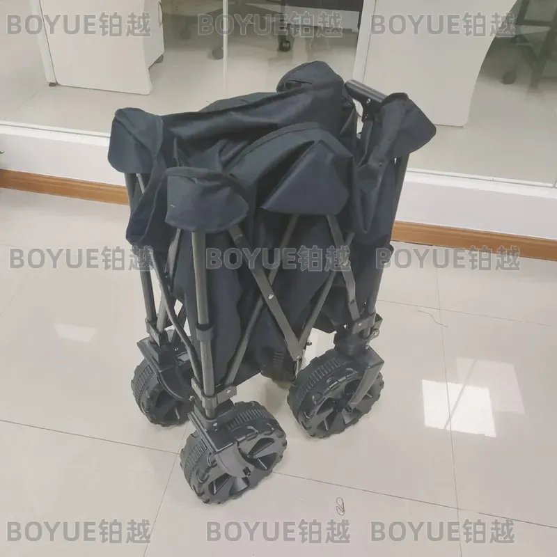 รถเข็นพับได้แบบพกพาสำหรับการเด - Outdoor Camping Trailer บทวิจารณ์และราคา