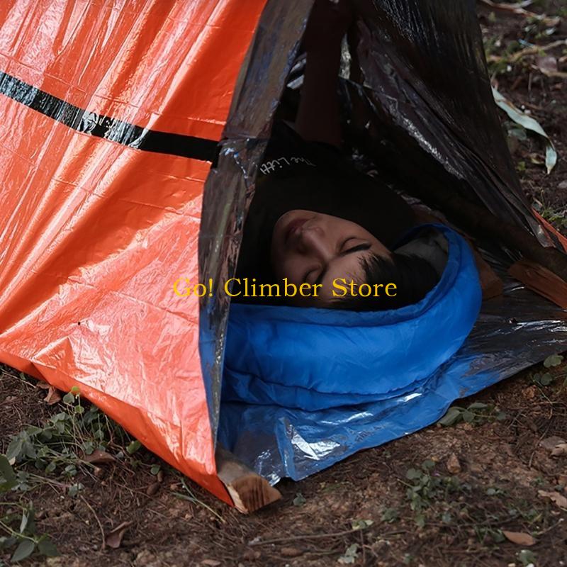 Q84C Survival เต็นท์ 2 คน Emer - Outdoor Camping On Youtube บทวิจารณ์และราคา