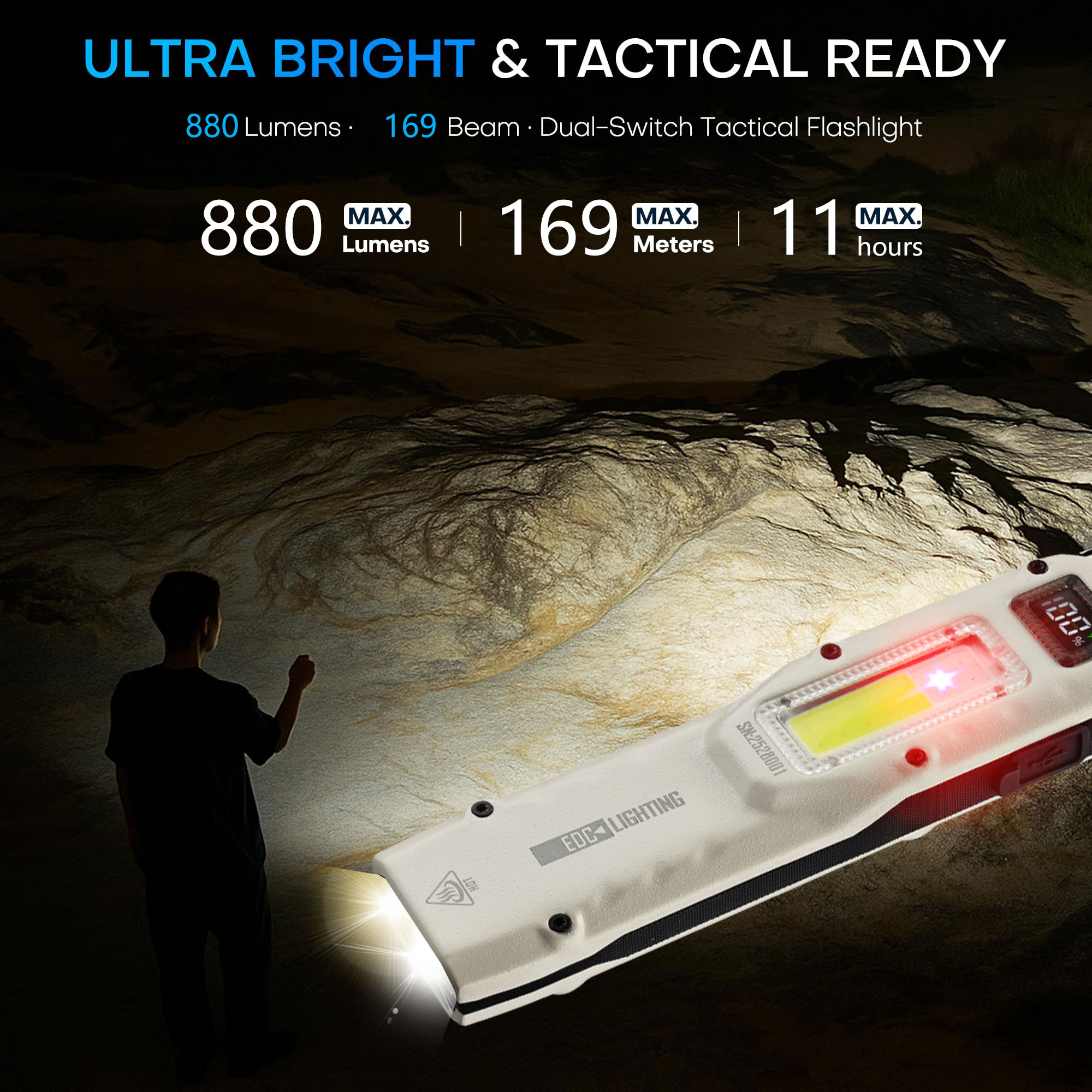 แบบพกพา 880LM YEMAO M28 Ultra- - Outdoor Camping Decor บทวิจารณ์และราคา