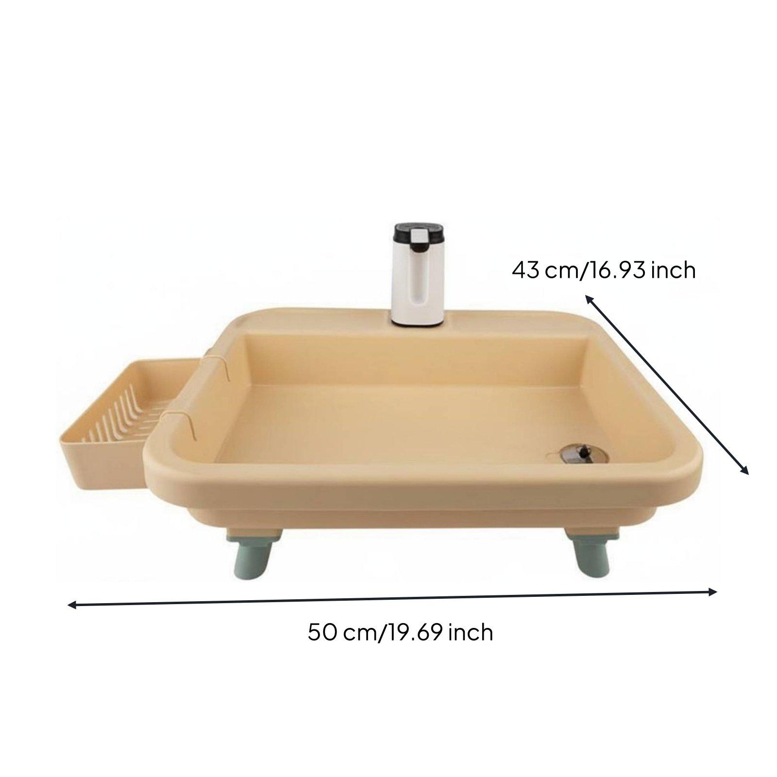 อ่างล้างหน้าแบบพกพาสำหรับตั้งแ - Outdoor Camping บทวิจารณ์และราคา