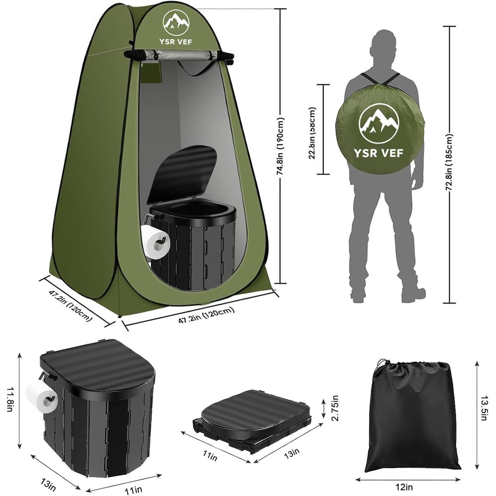 ชุดห้องน้ำพกพา, ห้องน้ำสำหรับต - Outdoor Camping บทวิจารณ์และราคา
