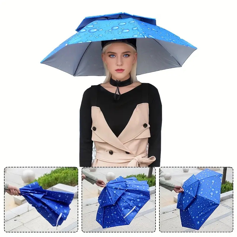 หมวกกันแดดแบบพับได้สองชั้น ปรั - Outdoor Camping Hat บทวิจารณ์และราคา