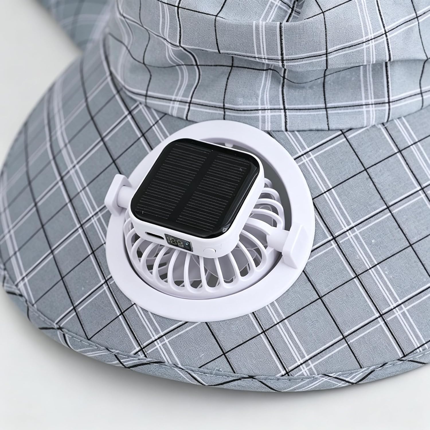 หมวกพัดลมพลังงานแสงอาทิตย์ 1 ช - Outdoor Camping Hat บทวิจารณ์และราคา