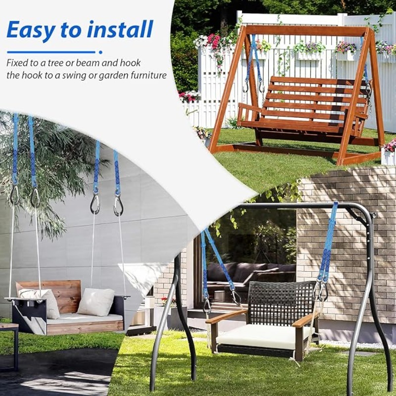 1/2 ชิ้น เชือกไนลอนพร้อมตะขอโล - Outdoor Camping Canopy บทวิจารณ์และราคา