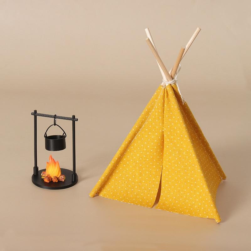 เต็นท์จำลองขนาด 1:12 สำหรับตกแ - Outdoor Camping Decor บทวิจารณ์และราคา