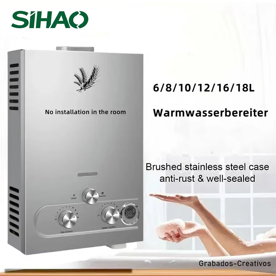 เครื่องทำน้ำอุ่นแก๊ส SIHAO 12L - Kitchen Outdoor Camping บทวิจารณ์และราคา