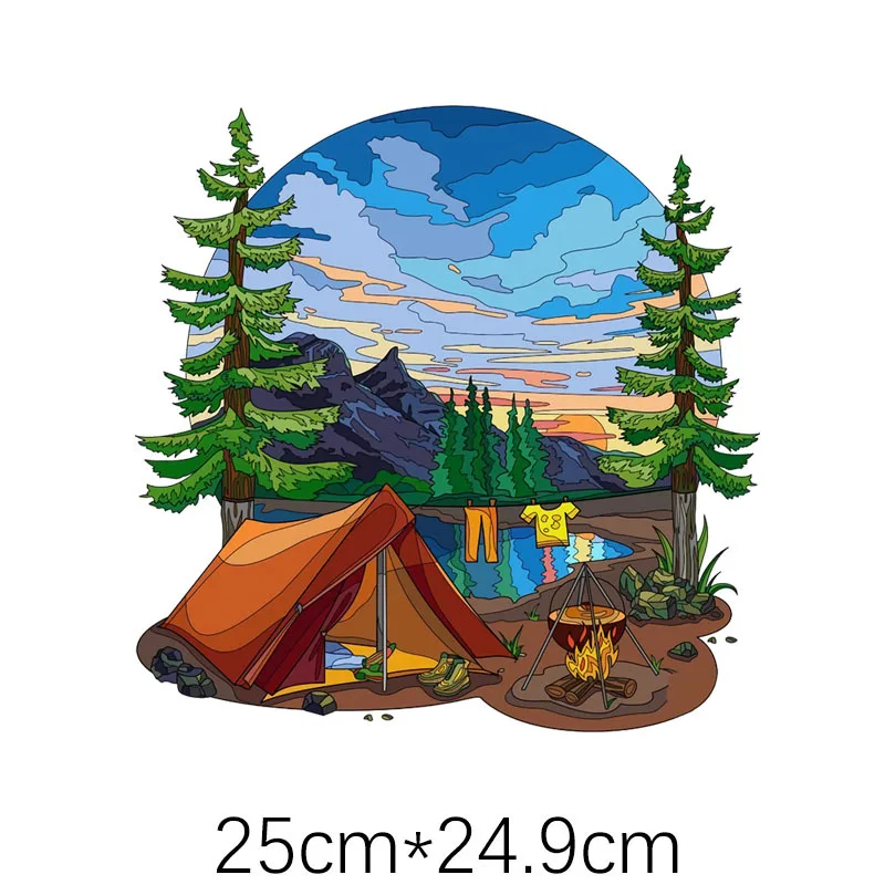 สติ๊กเกอร์รถกลางแจ้ง Camping S - Outdoor Camping Trailer บทวิจารณ์และราคา