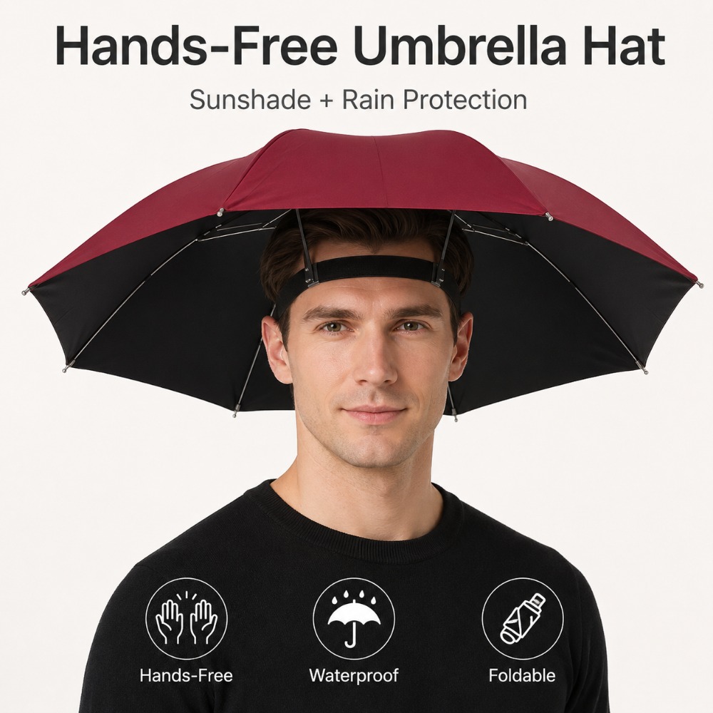 หมวกกันแดดแบบพับได้พร้อมร่มในต - Outdoor Camping Hat บทวิจารณ์และราคา
