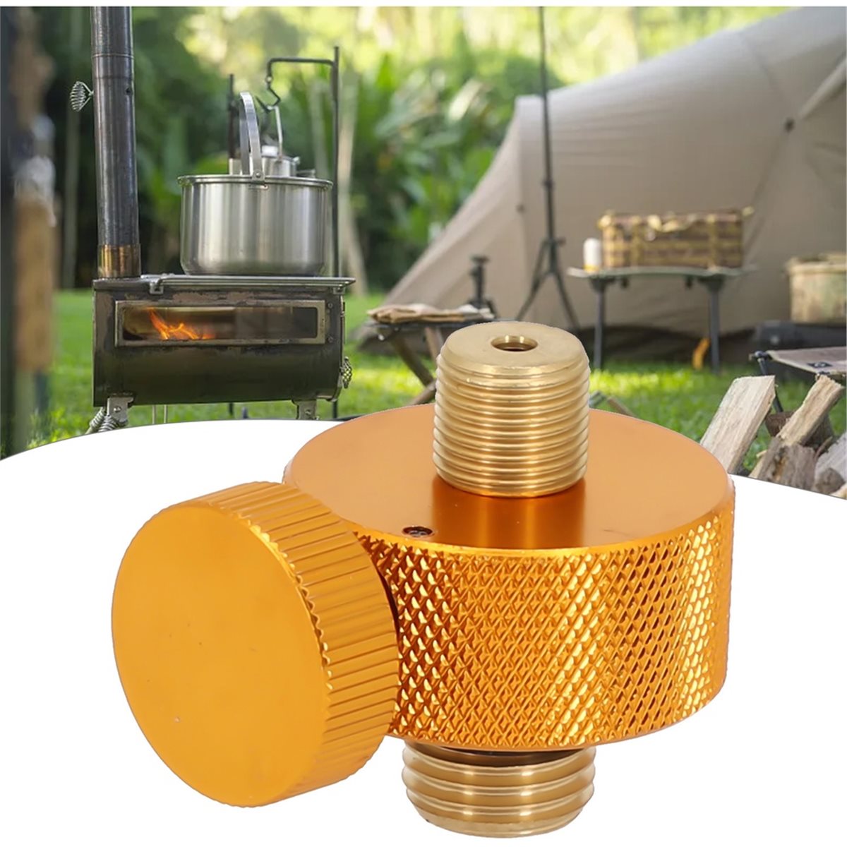 อะแดปเตอร์เตาแก๊สสำหรับตั้งแคม - Outdoor Und Camping บทวิจารณ์และราคา