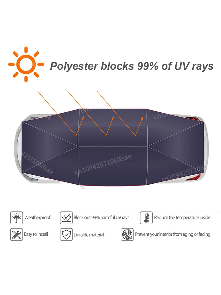 ร่มคลุมรถยนต์แบบพกพา กันน้ำ สำ - Outdoor Camping Canopy บทวิจารณ์และราคา