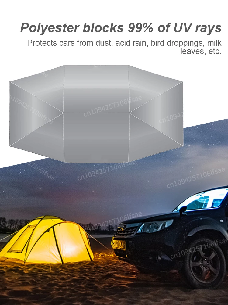 ร่มคลุมรถยนต์แบบพกพา กันน้ำ สำ - Outdoor Camping Canopy บทวิจารณ์และราคา