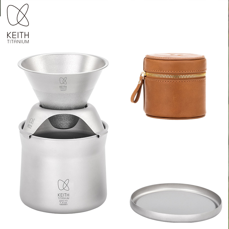 ชุดกาแฟดริปไทเทเนียม KEITH 220 - Outdoor Camping Wallpaper บทวิจารณ์และราคา