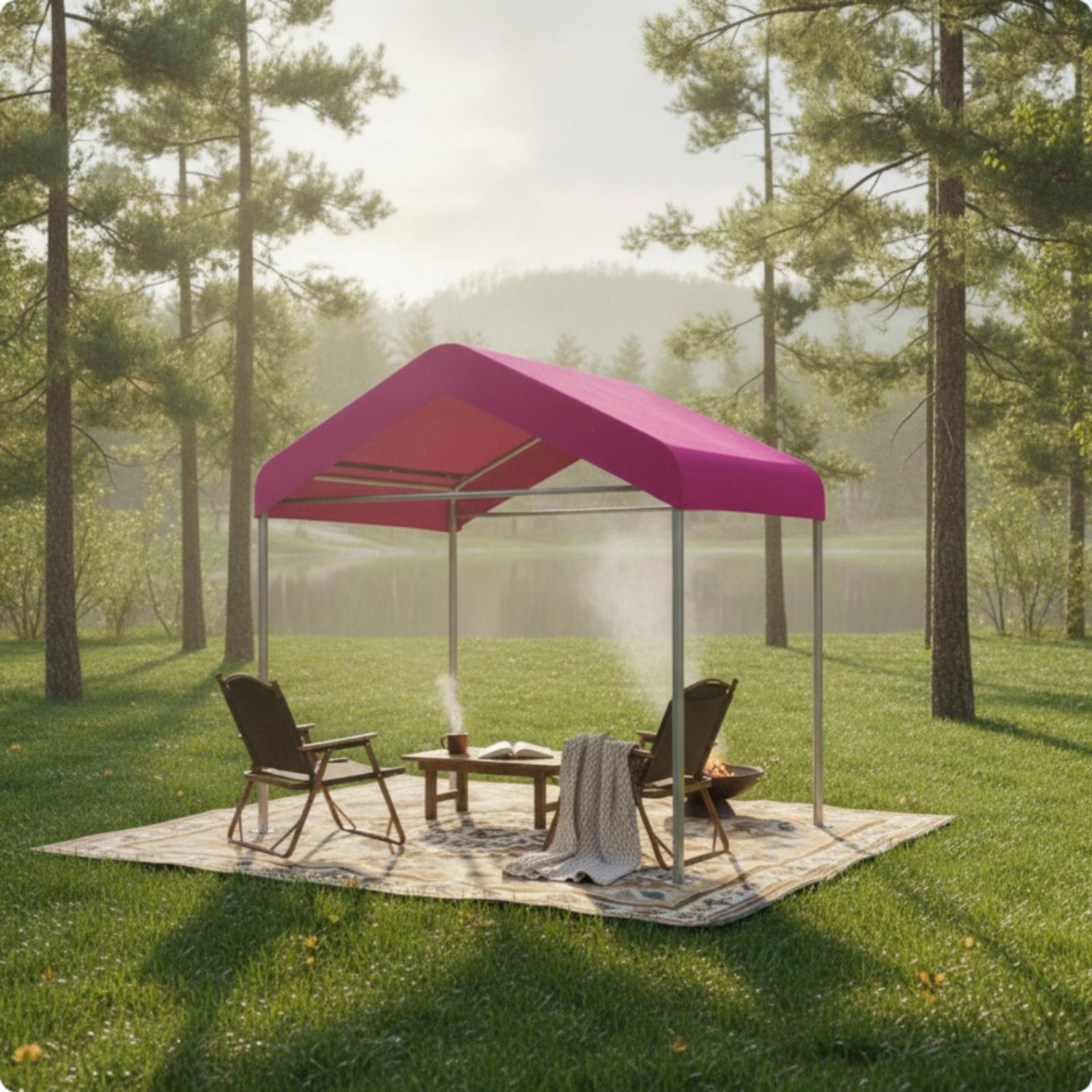 ผ้าใบกันน้ำสำหรับเต็นท์กลางแจ้ - Outdoor Camping Canopy บทวิจารณ์และราคา