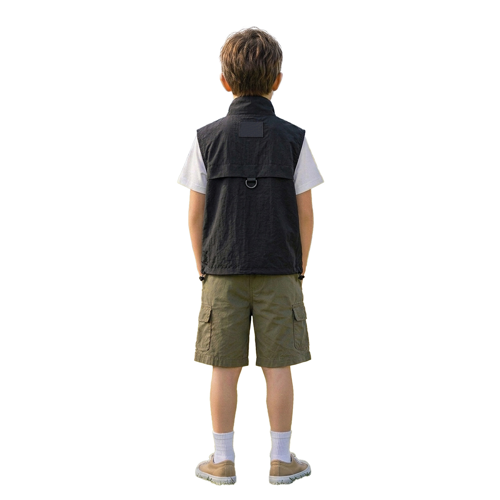 เสื้อกั๊กคาร์โก้ซิปแฟชั่นสำหรั - Outdoor Camping Activities For Kids บทวิจารณ์และราคา