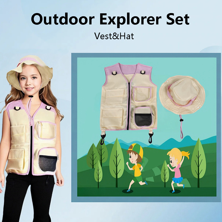 ชุดหมวกนักสำรวจสำหรับเด็ก, ชุด - Outdoor Camping Activities For Kids บทวิจารณ์และราคา