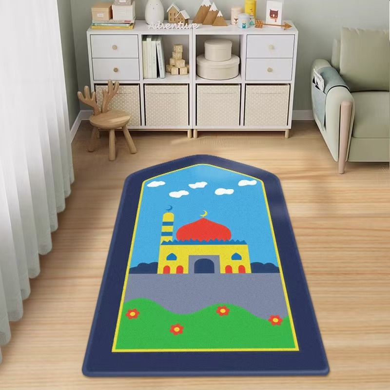 พรมละหมาดลายกะอฺบะห์สีชมพู VIK - Outdoor Camping Rental บทวิจารณ์และราคา