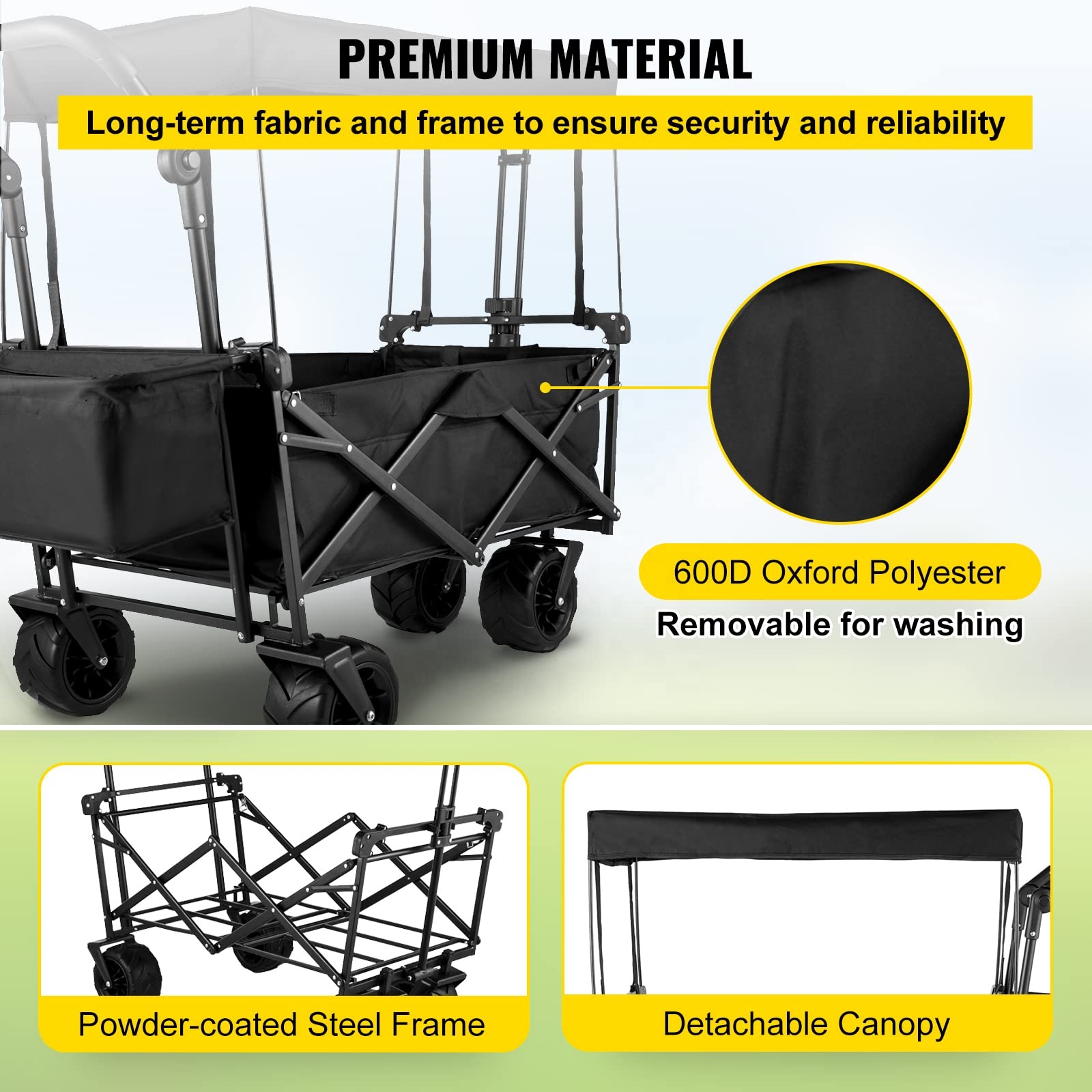 รถเข็นพับได้อเนกประสงค์สำหรับต - Outdoor Camping Canopy บทวิจารณ์และราคา
