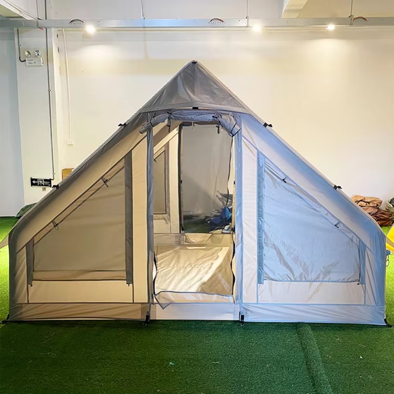 เต็นท์ลมพีวีซีแบบเคลื่อนย้ายได - Outdoor Camping On Youtube บทวิจารณ์และราคา