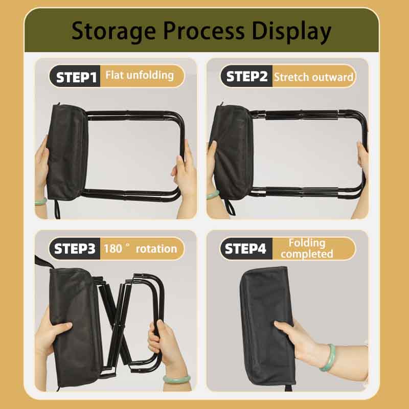 เก้าอี้พับสำหรับตั้งแคมป์ TARK - Outdoor Camping Folding Chairs บทวิจารณ์และราคา