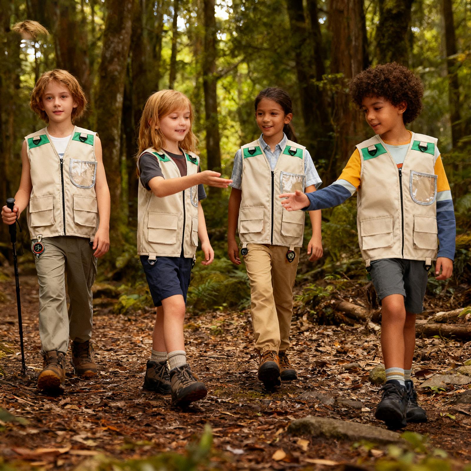 เสื้อกั๊กเด็กแบบไม่มีแขน สำหรั - Outdoor Camping Activities For Kids บทวิจารณ์และราคา