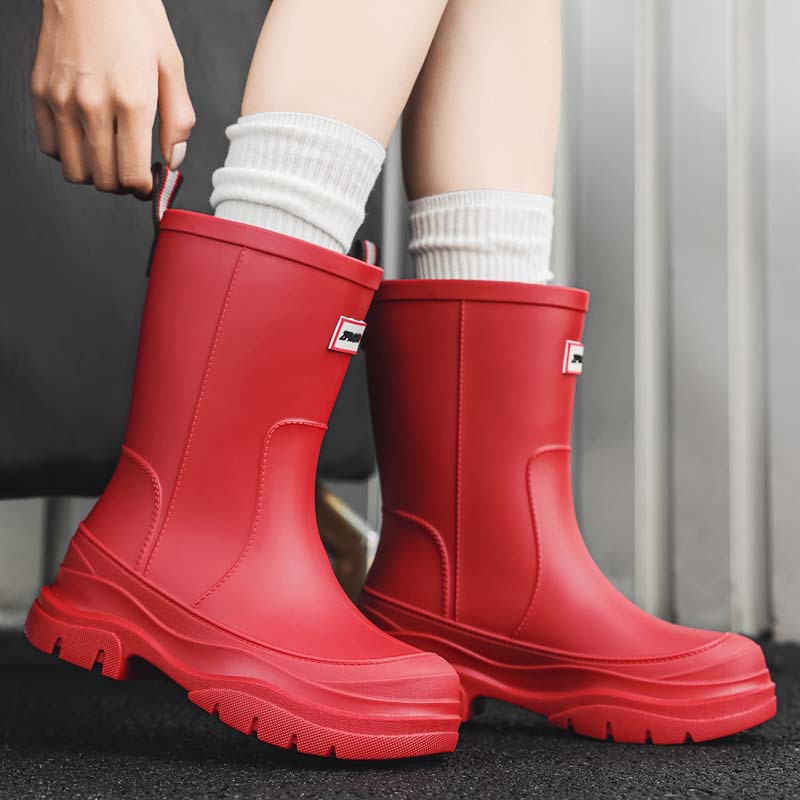รองเท้าบูทยางกันฝนทรงสูงสำหรับ - Outdoor Camping On Youtube บทวิจารณ์และราคา