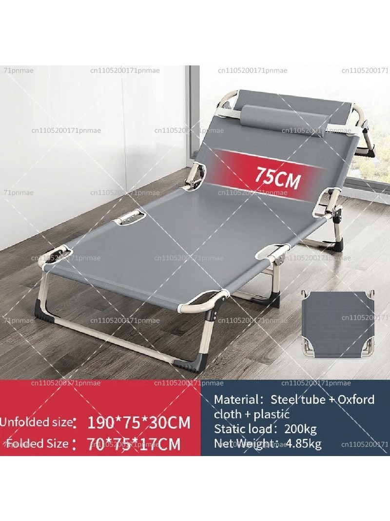 เตียงพับโลหะเดี่ยว ทันสมัย พกพ - Outdoor Camping Folding Chairs บทวิจารณ์และราคา