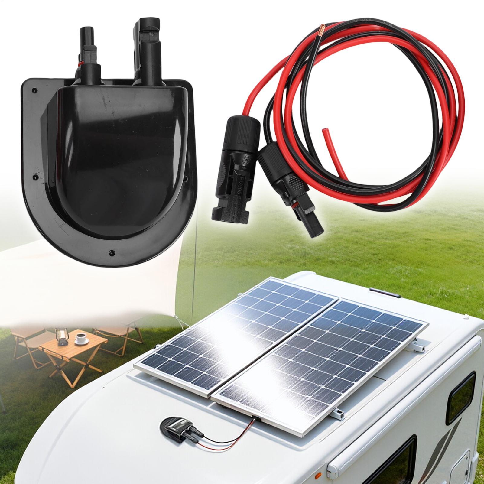 ปลอกเชื่อมต่อสายเคเบิลโซลาร์เซ - Outdoor Camping Trailer บทวิจารณ์และราคา