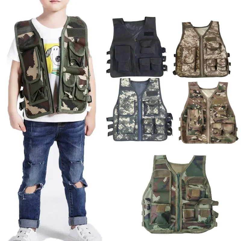เสื้อกั๊กยุทธวิธีสำหรับเด็ก แฟ - Outdoor Camping Activities For Kids บทวิจารณ์และราคา