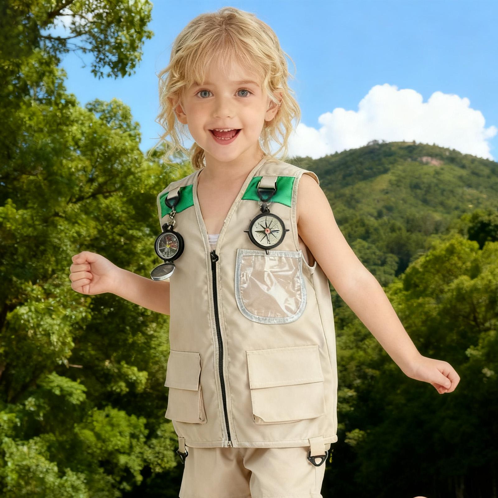 เสื้อกั๊กตกปลาสำหรับเด็ก เสื้อ - Outdoor Camping Activities For Kids บทวิจารณ์และราคา
