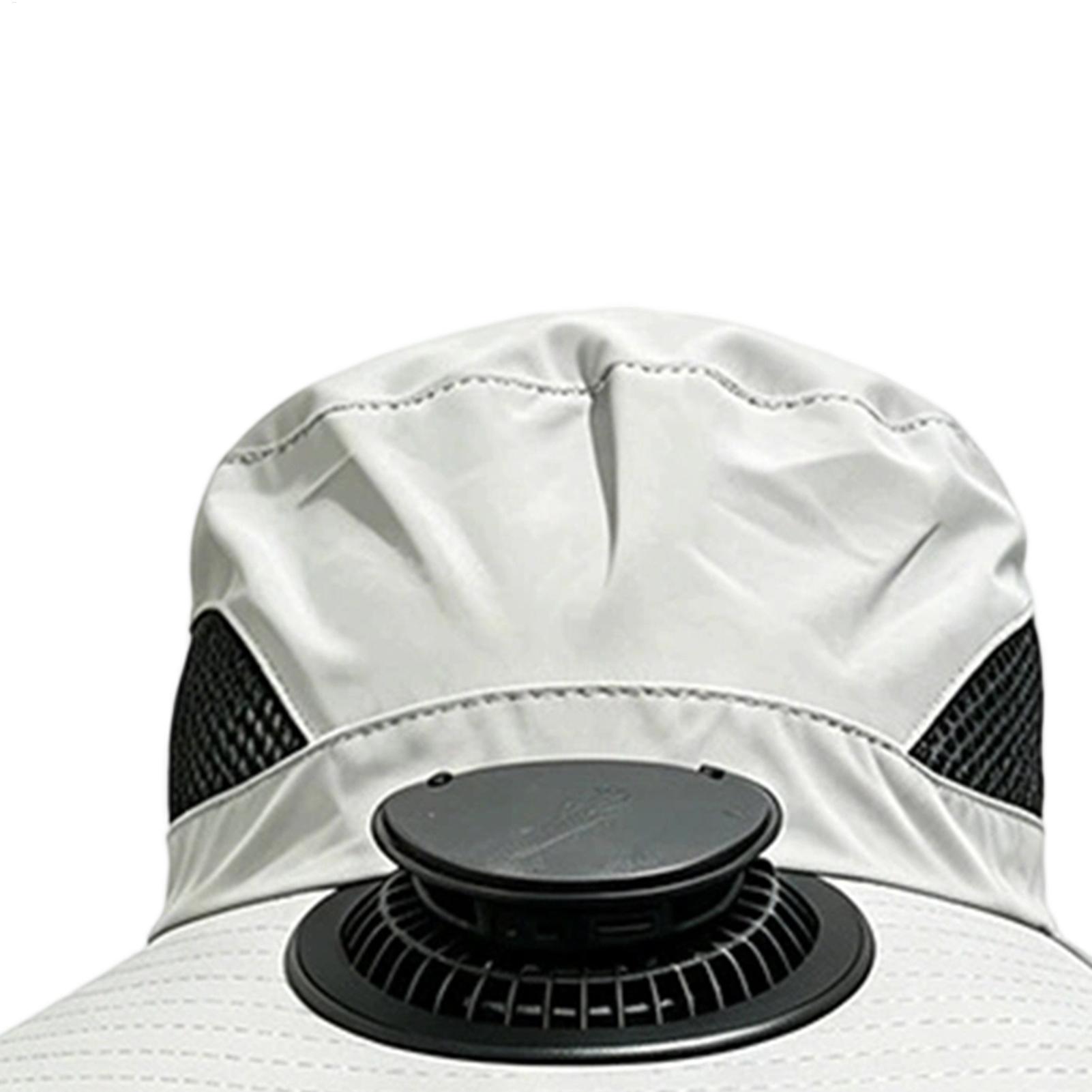 หมวกตกปลาพร้อมพัดลม หมวกกันแดด - Outdoor Camping Hat บทวิจารณ์และราคา