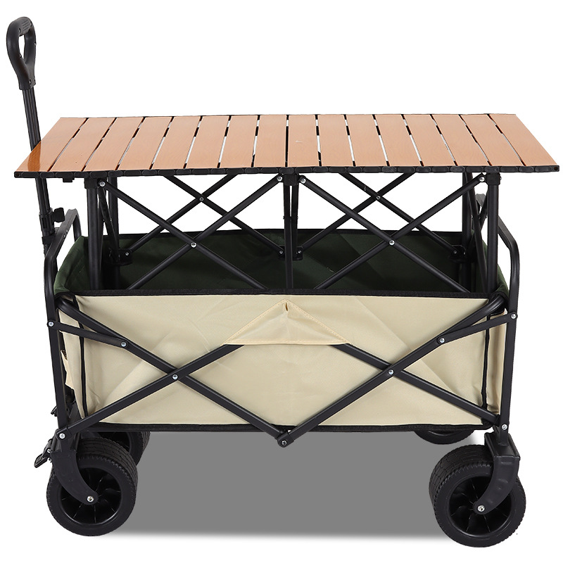 รถเข็นแคมป์ปิ้งแบบพับได้–รถเข็ - Outdoor Camping Trailer บทวิจารณ์และราคา