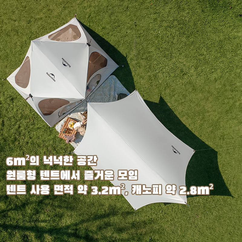 เนเจอร์ไฮค์ คาบีเต็นท์แคมป์ปิ้ - Outdoor Camping Canopy บทวิจารณ์และราคา